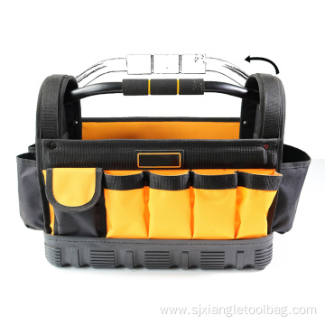 Metal Bar Carrying Professional Hardware Tote Tool Bag